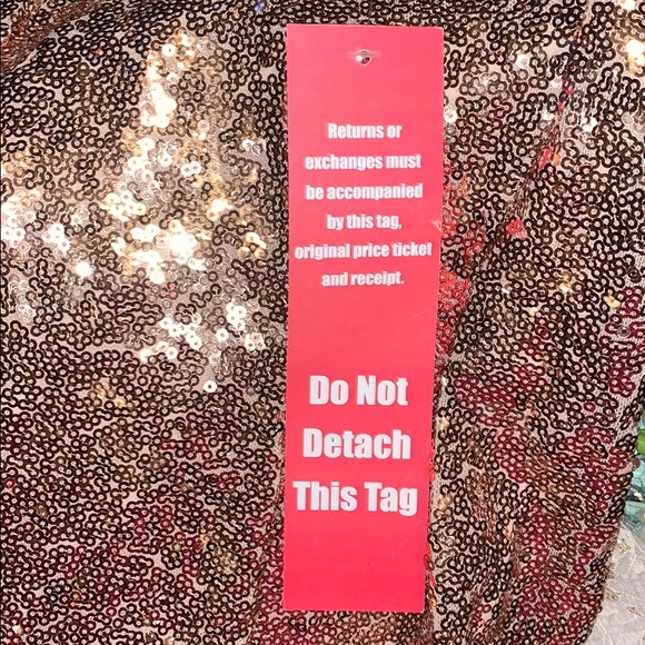 Sequence prom dress - Picture 4 of 4